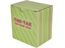 Фирменная коробка для стрелочных часов ТИК-ТАК